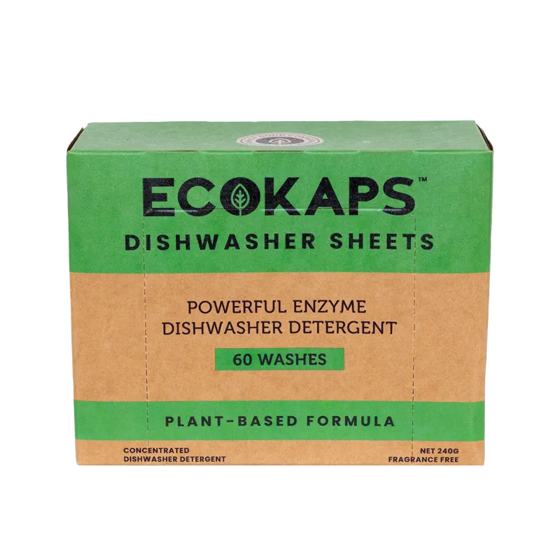 Dishwasher Enzyme Detergent Sheets