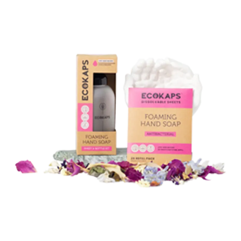 Foaming Hand Soap Sheet & Bottle Kit