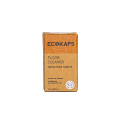 Floor Cleaner Tablets ECOKAPS Dissolvable Cleaning Tablet New Zealand front of box